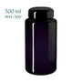 500 ml Carina wijdhalspot, Miron violet glas