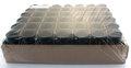 42 x 100 ml Saturn wijdhalspot, 96 mm hoog, Miron violet glas 
