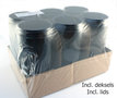 6 x 1 liter Saturn wijdhalspot, Miron violet glas