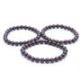 Garnet bracelet, 8mm beads