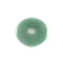 Green aventurine donut / pi stone,4 cm