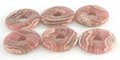 Rhodocrosite donut / pi stone, 3 cm