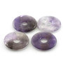 Amethyst donut / pi stone, 3 cm, small blemish