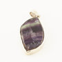 Fluorite in silver