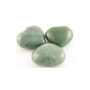 Green aventurine heart