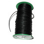 Wax cord, 2 mm, black