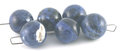 Sodalite bead, 2 cm