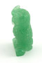 Green aventurine owl figurine