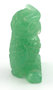 Green aventurine owl figurine