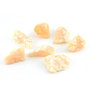 Orange calcite, rough, 5-10 g