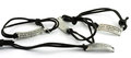 Armbandje quote 'Storm', zwart