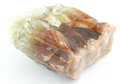 Brown / green / honey calcite, 400-425 gram