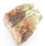 Brown / green / honey calcite, 400-425 gram