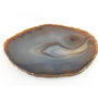 Agate disc, 12-14 cm