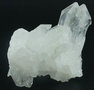 Clear quartz cluster, 128-139 g