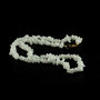Witte aventurijn splitketting 45 cm