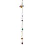 Selenite Pendulum with Chakra Chain