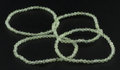 Prehnite Bracelet, 4 mm Facetted Beads