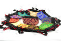 Brocade Pouch, Rounded, Various Colours