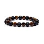 Tiger's Eye and Lava Bracelet