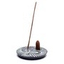 Incense Burner with Ohm Motif for Sticks and Cones