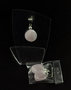 Rose Quartz Pendant/ Earring Set, 925 Silver