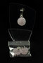 Rose Quartz Pendant/ Earring Set, 925 Silver