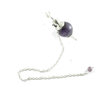 Amethyst/Metal Pendulum, Sphere