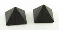 Shungit / shungite piramide 5 x 5 cm, ongepolijst