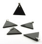 Shungite Pendant, Triangle