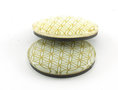 Flower of Life Magnet Decoration, Gold-coloured, 4 cm