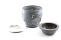 Wierookbrander / olieverdamper zeepsteen 9 cm