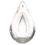 Bindi Facetted Suncatcher Crystal, AAA-quality, 3.2 x 5 cm