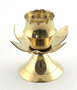 Brass Lotus Incense Burner