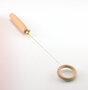 Dowsing wand with 42 mm ring, adjustable