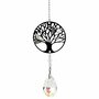 Crystal Sun Catcher with Tree of Life Symbol, 30 cm