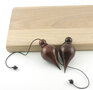 Wooden pendulum, drop