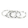 Tourmaline Quartz Bracelet, 4 mm Beads