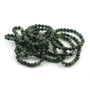 Moss Agate Bracelet, 6 mm Beads