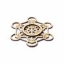 Edelsteenbol houder Metatron's kubus